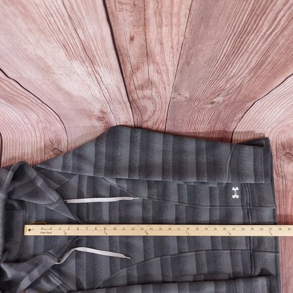 *READ* Under Armour Womens Medium Storm Full Zip Hooded Jacket Gray 1240071 - Picture 14 of 14